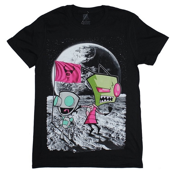 Spencer's Other - 💎Invader Zim Men's Graphic Tee Shirt💎